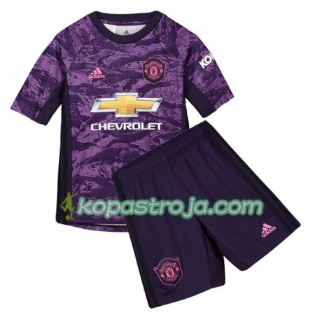 Billiga Fotbollströjor Manchester United Målvakt Barn Hemma tröja 2019/20 Kortärmad